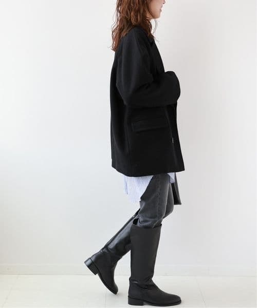 ジャーナルスタンダードレリューム尾州ウールショートPコート