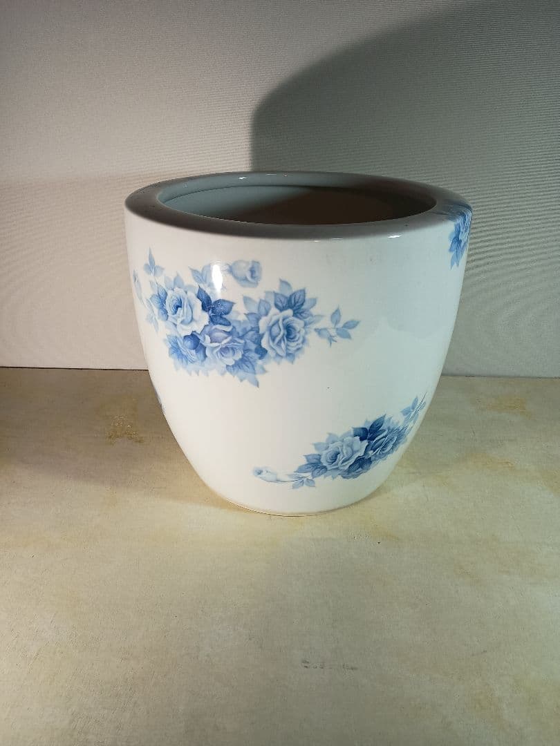 ノリタケ ブルーローズ 火鉢 ワインクーラー