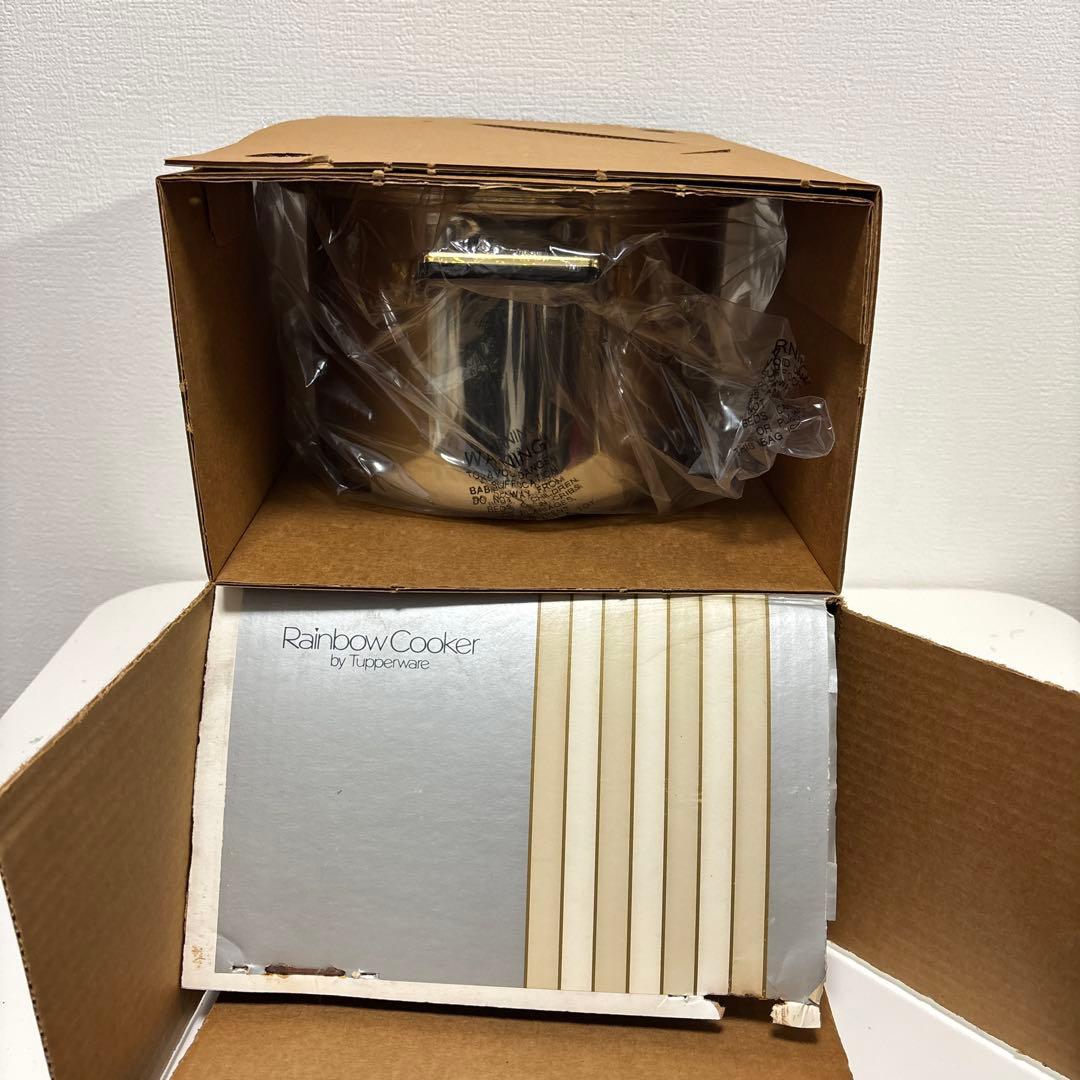 タッパーウェア　21cm寸胴鍋 ステンレス製