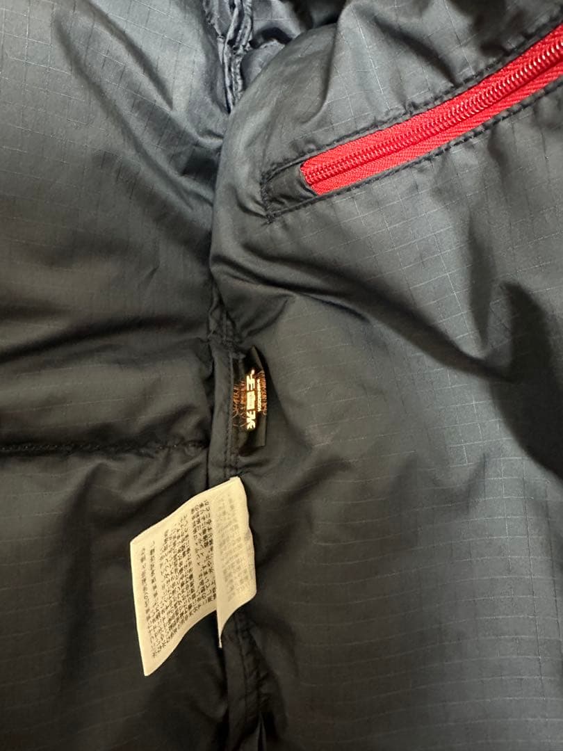 ノースフェイスパープルレーベル ダウンベスト インディゴ