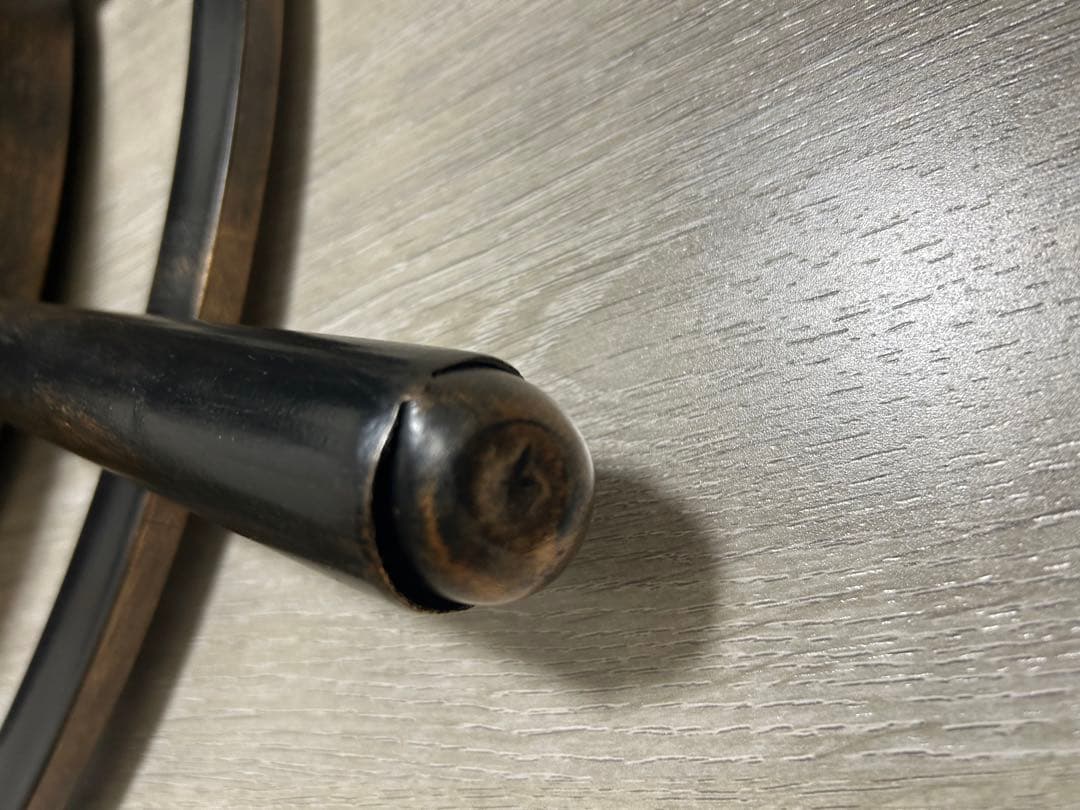 ヴィンテージ　アンティーク　壁掛け時計　船　舵　船舵　時計