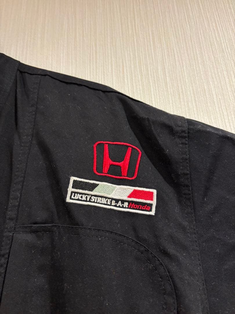 【古着】ホンダ つなぎ LUCKYSTRIKE BAR Honda ヴィンテージ