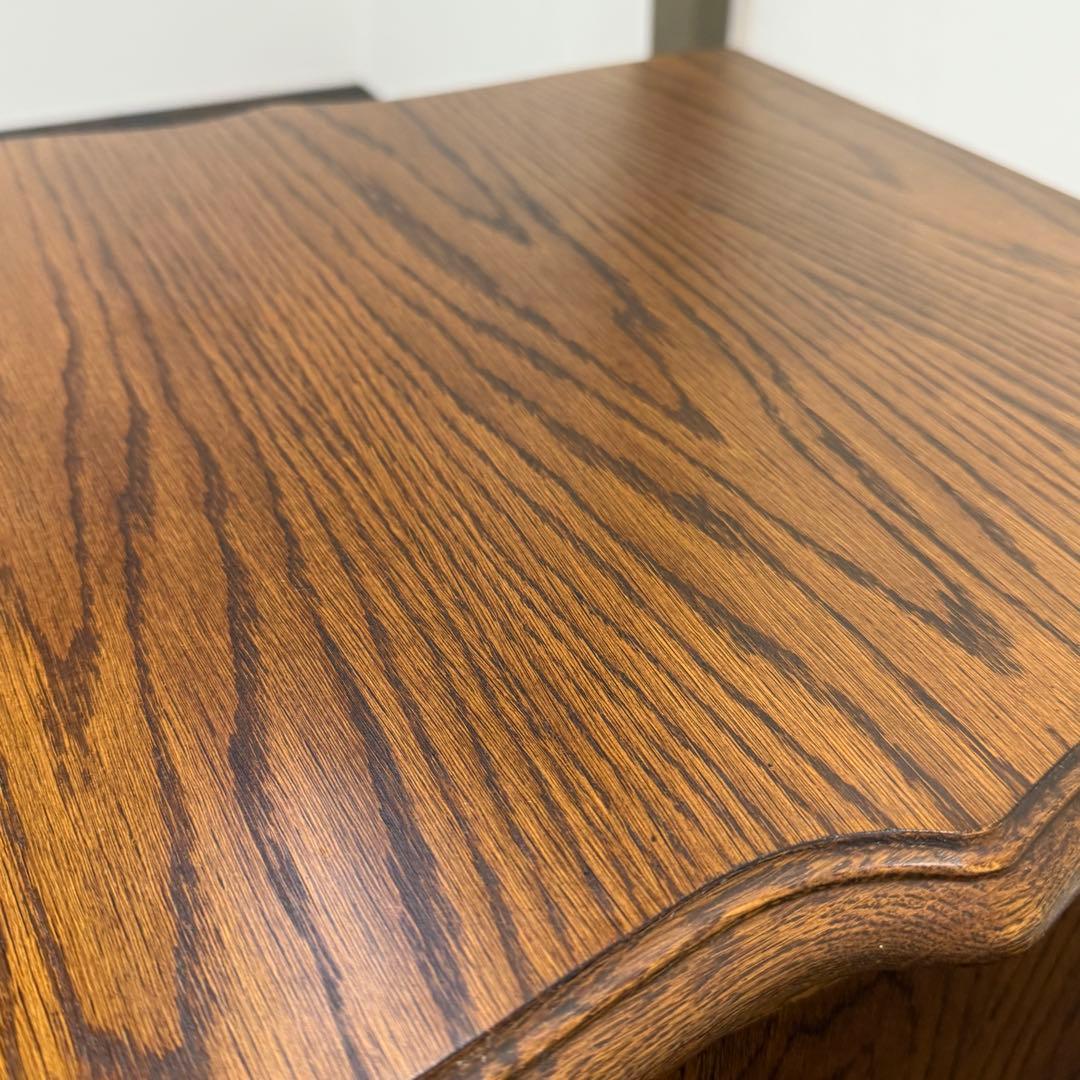 H19K47 ルーマニア製 電話台 猫脚