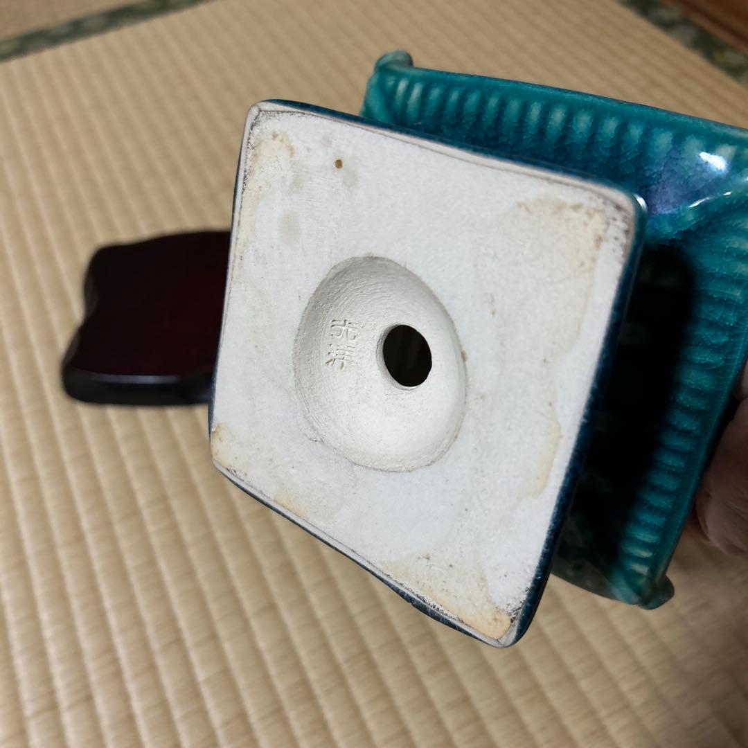 山崎光洋 二重塔 多宝塔 青磁置物