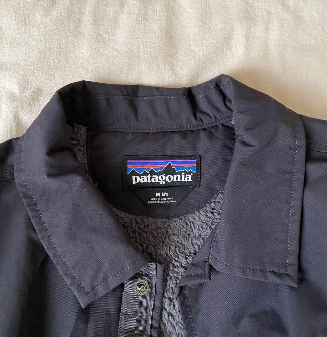 パタゴニア　ラインド イスマス コーチズジャケット　Mサイズ　インクブラック