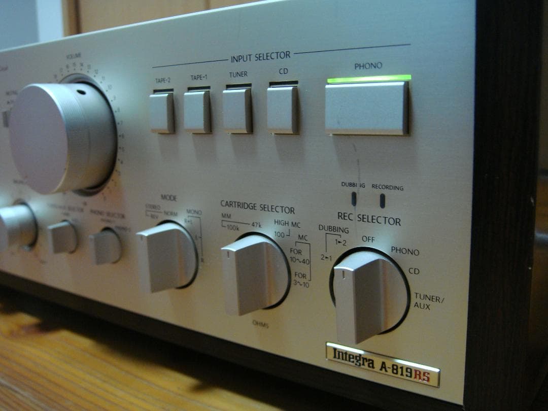 整備済 程度良 ONKYO オンキョー プリメインIntegra A-819RS