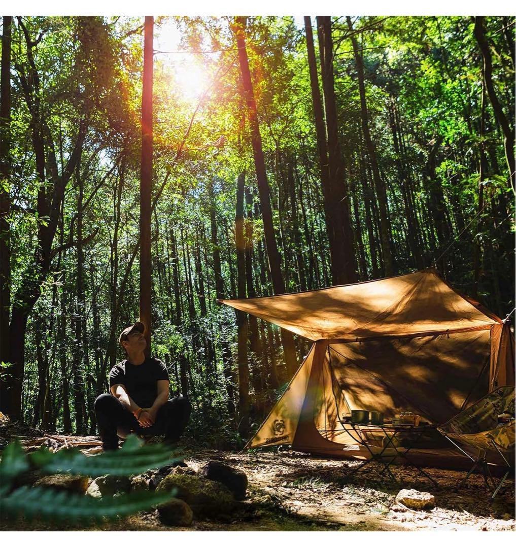 【OneTigris】スーパーシェルター 超軽量 BLACK ORCA 2.0