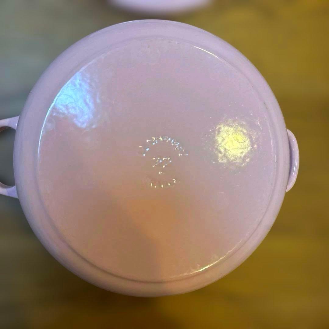 コ*森様 ルクルーゼ シフォンピンク ジャポネーズ22cm