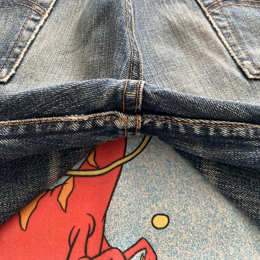 00sリーバイス517 デニムパンツ　フレア　ブーツカット ヒゲ　縦落ち　W34