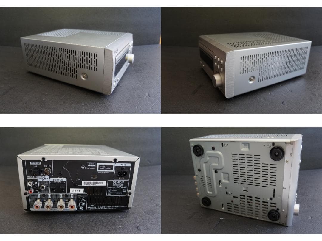 【Junk】DENON CDレシーバー　RCD-M41