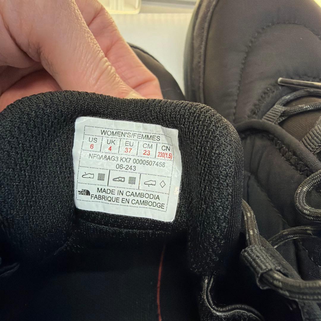 【新品】THE NORTH FACE ヌプシ チャッカブーツ 23cm ブラック