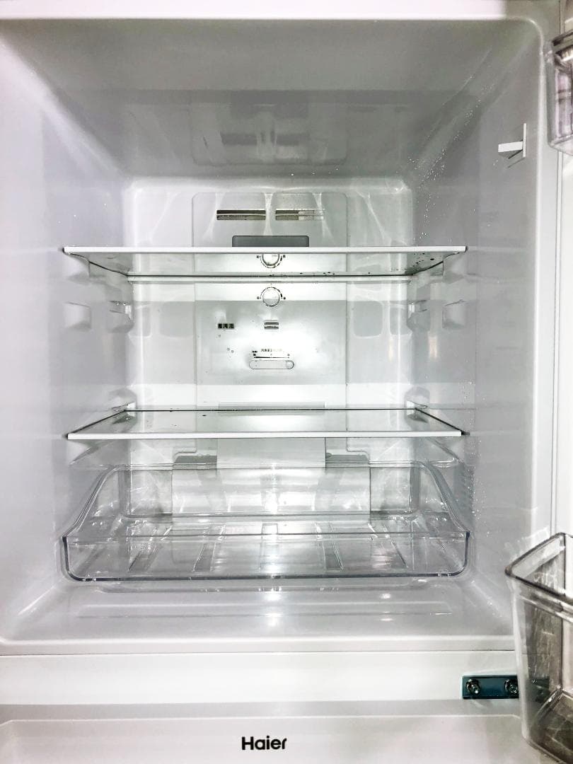 ト美品 中古★Haier 121L 冷蔵庫【JR-NF121B-W】EOG4