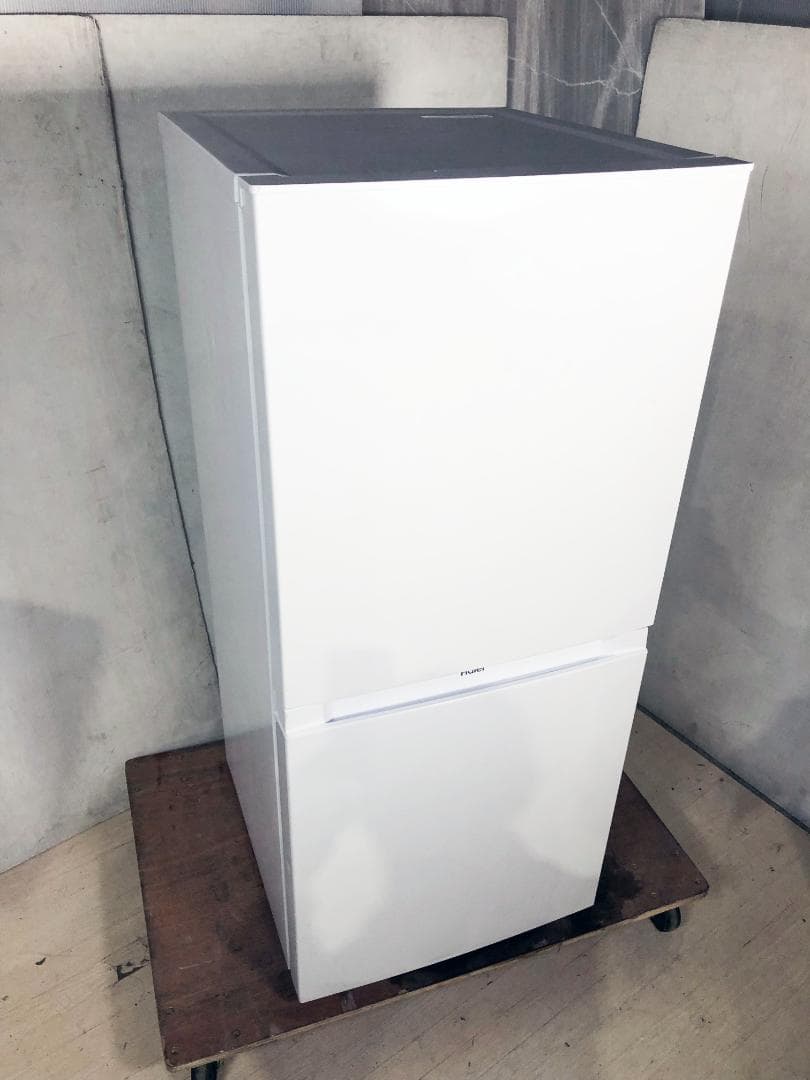 ト美品 中古★Haier 121L 冷蔵庫【JR-NF121B-W】EOG4