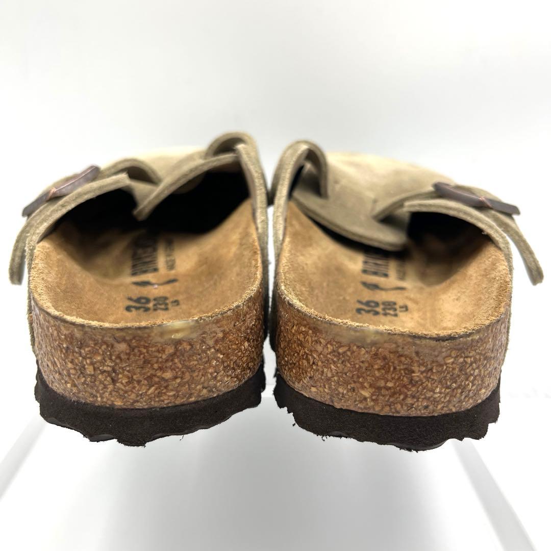 【美品】BIRKENSTOCKビルケンシュトック ボストン 36 トープ