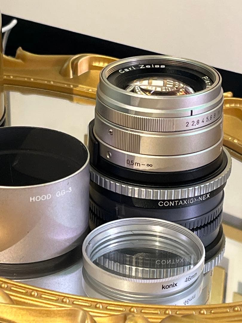 CONTAX G1 ROM済＋ツァイス4本＋sony Eアダプター