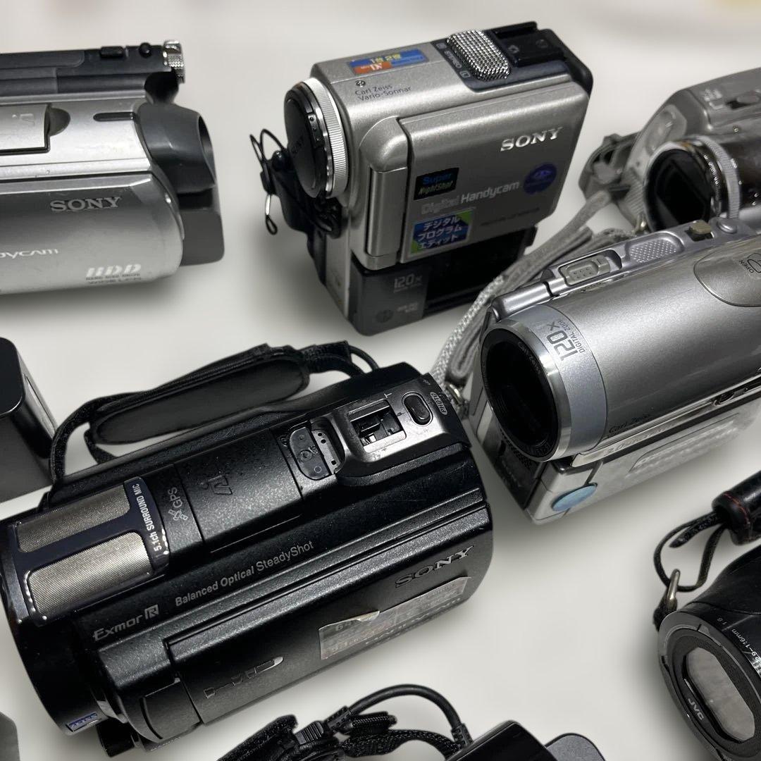 ハンディカメラ　14台まとめ《ジャンク》