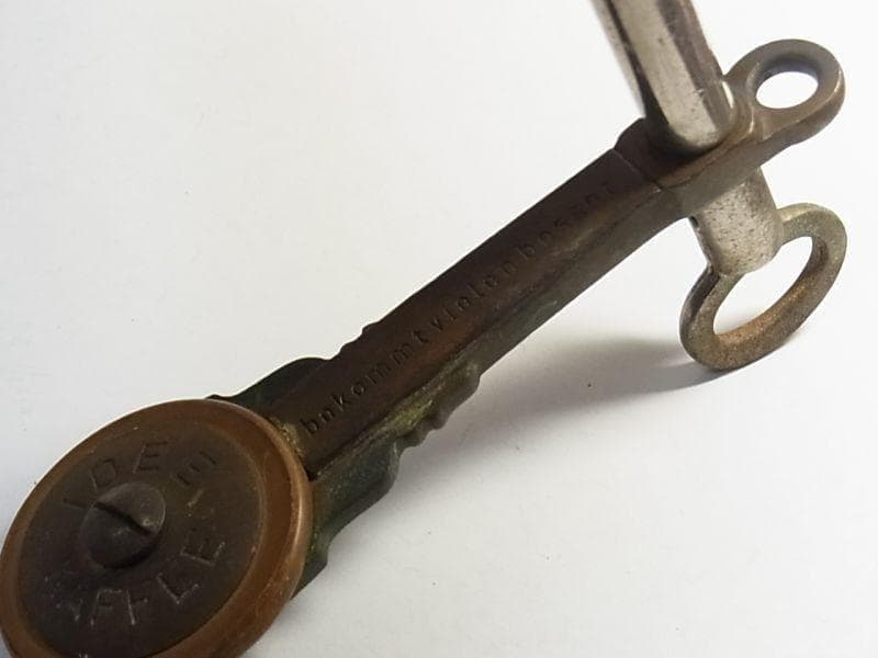 [o1246]アンティーク ドイツ ホテル キー ライヒショフ ハンブルグ