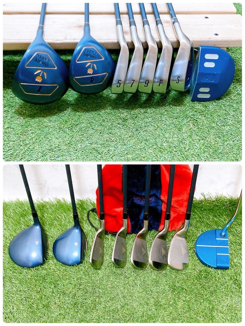 4.初心者オススメ ゴルフクラブ　レディースセット　右利き　バック　オノフ