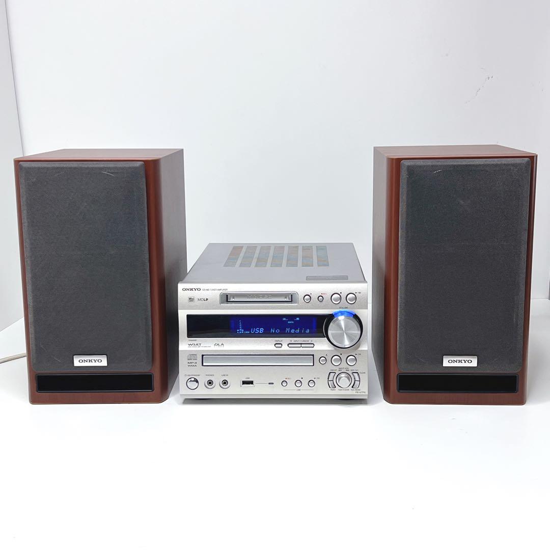 【極美品】 ONKYO FR-N7FX & D-N7FX コンポ スピーカー
