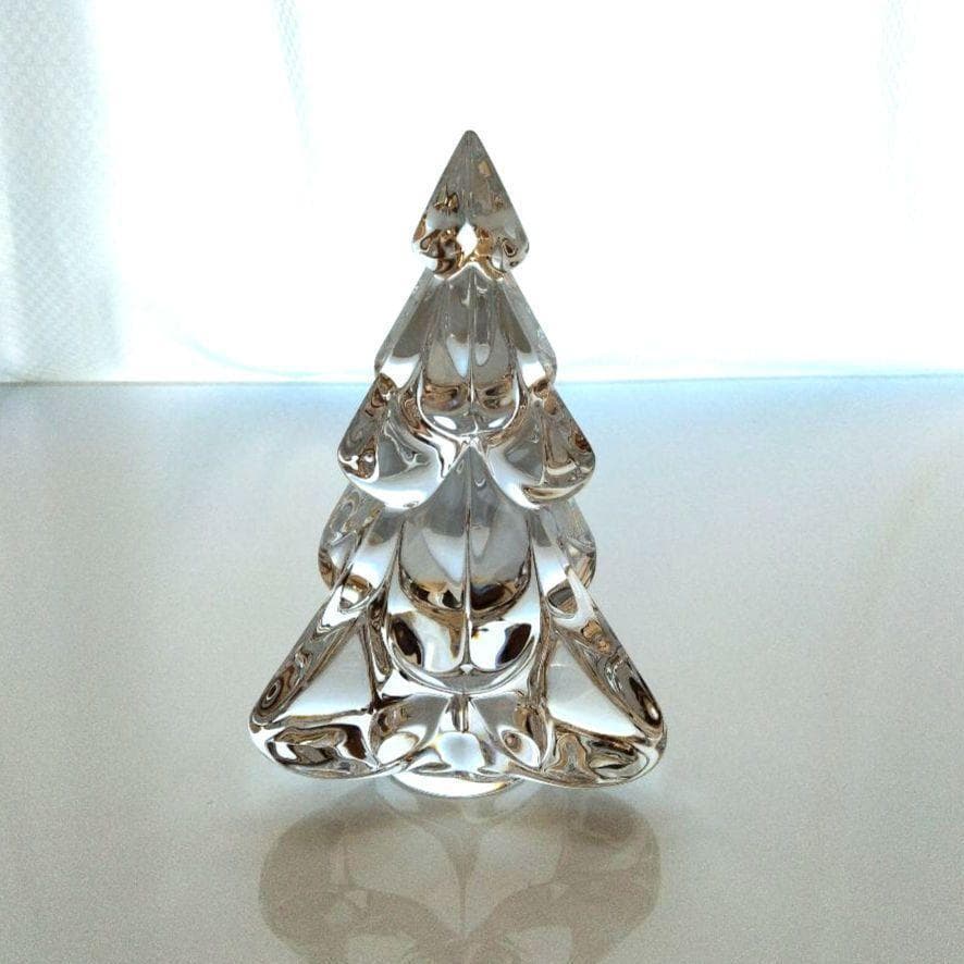 【新品】バカラ　クリスマスツリー　箱付き　ノエル 　オブジェ　置物