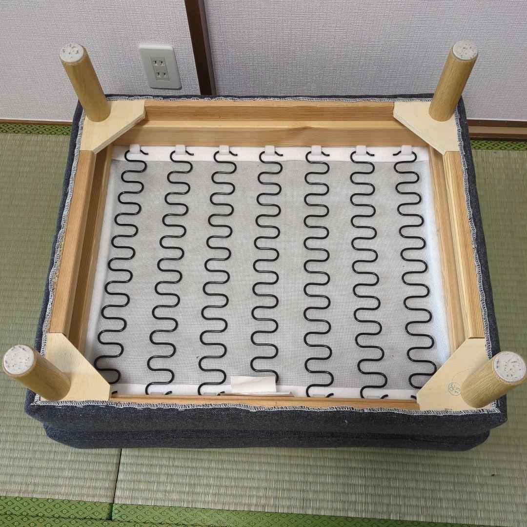 IKEA オットマン ランズクローナ　ダークグレー