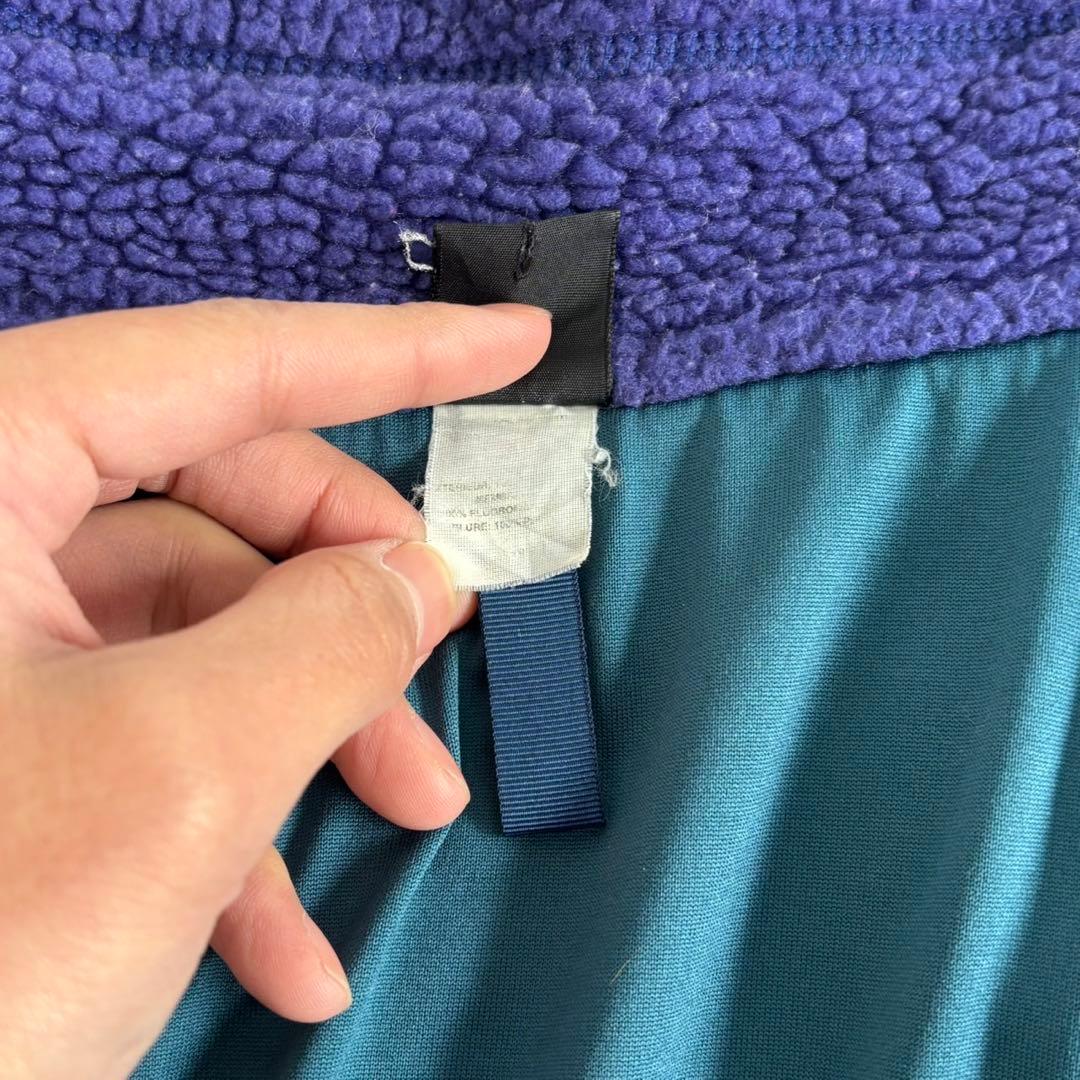90's Patagonia P.E.F レトロX フリースベスト　古着
