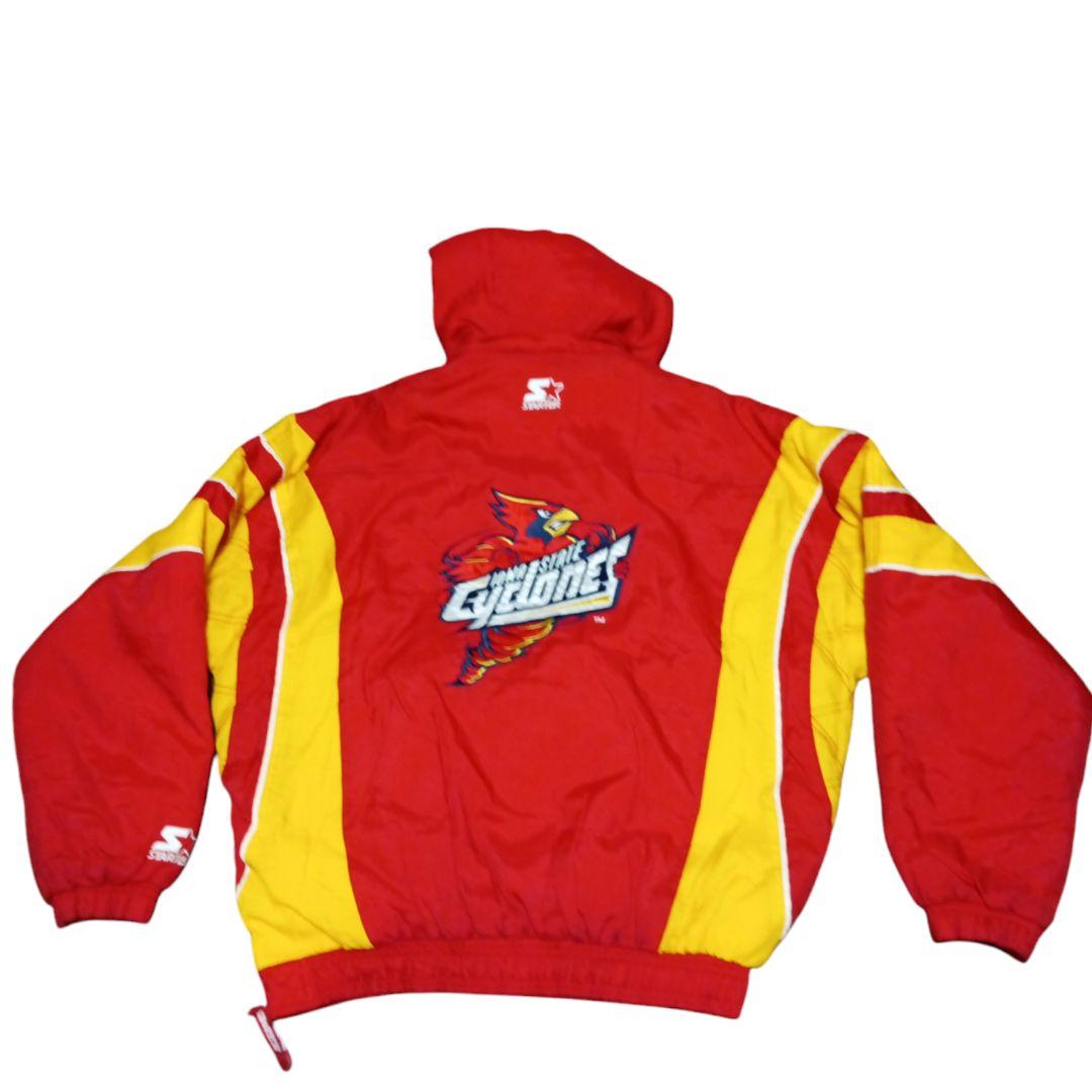 90s STARER 　アイオワステートサイクロンズ　 プルオーバージャケット