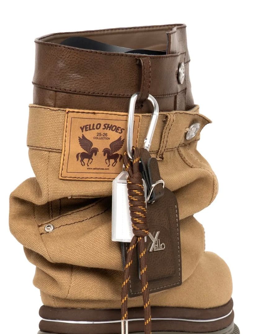 ☆YELLO☆SOIL PLATFORM SHORT BOOTS厚底ブーツ