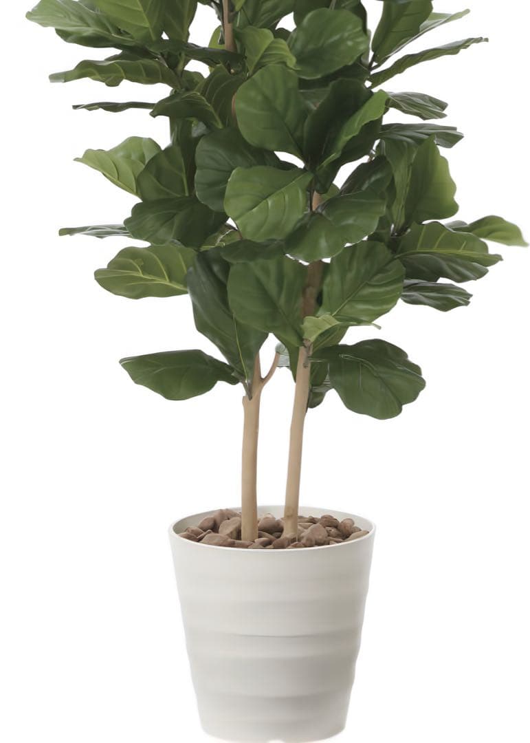 光触媒　人工観葉植物　ウォールグリーン　フェイクグリーン　カシワバゴム160