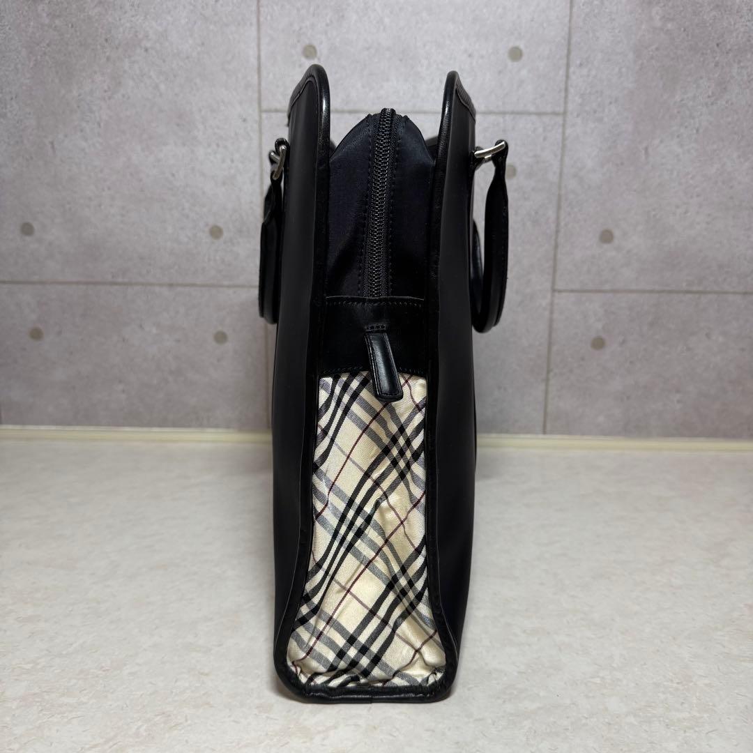 BURBERRY BLACK LABEL ノバチェック ビジネスバッグ