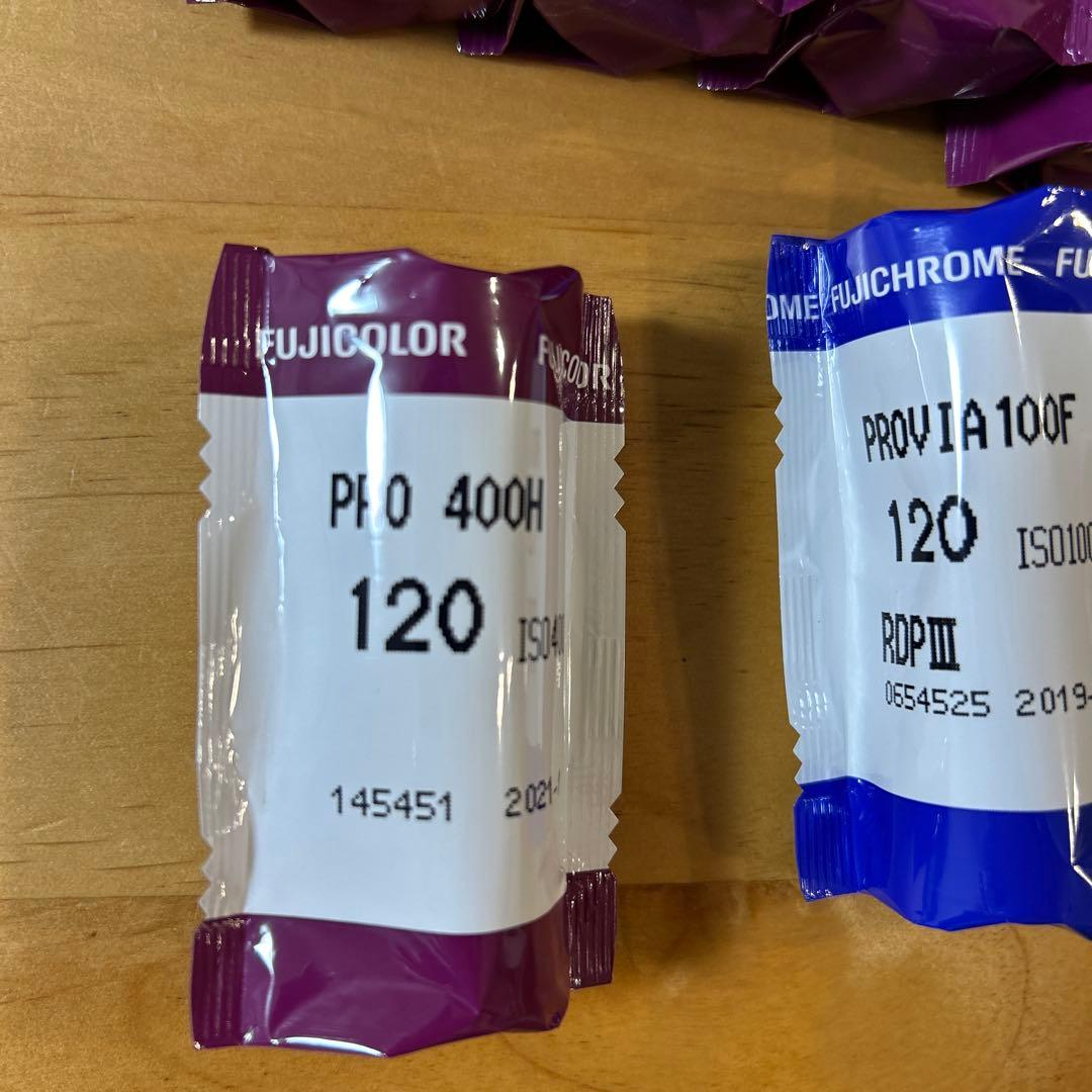 フィルムカメラ FUJICOLOR PRO 400H & PROVIA 100F