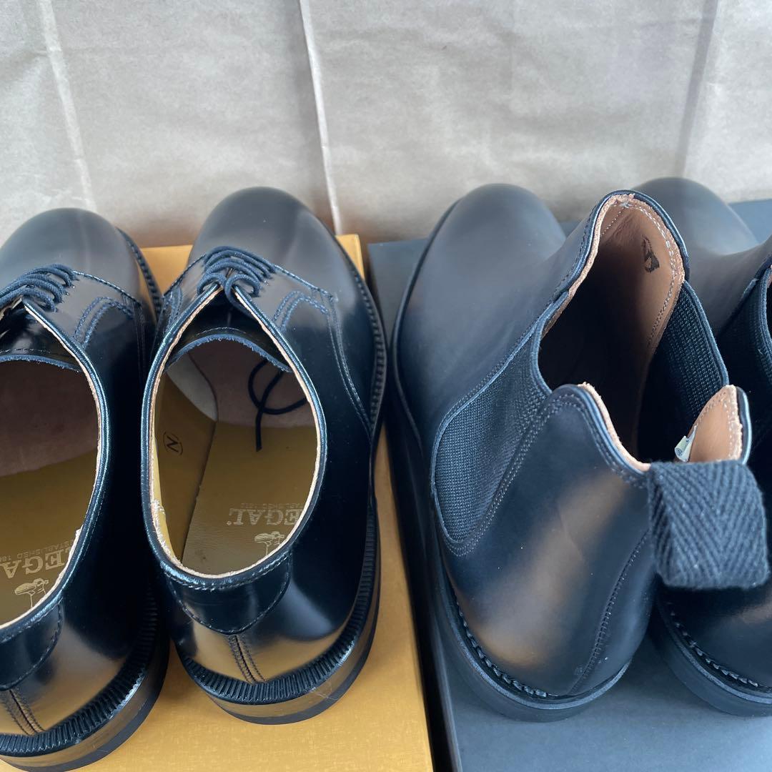 リーガル　2504ブラック　626Rダークブラウン　24CM 2足セット