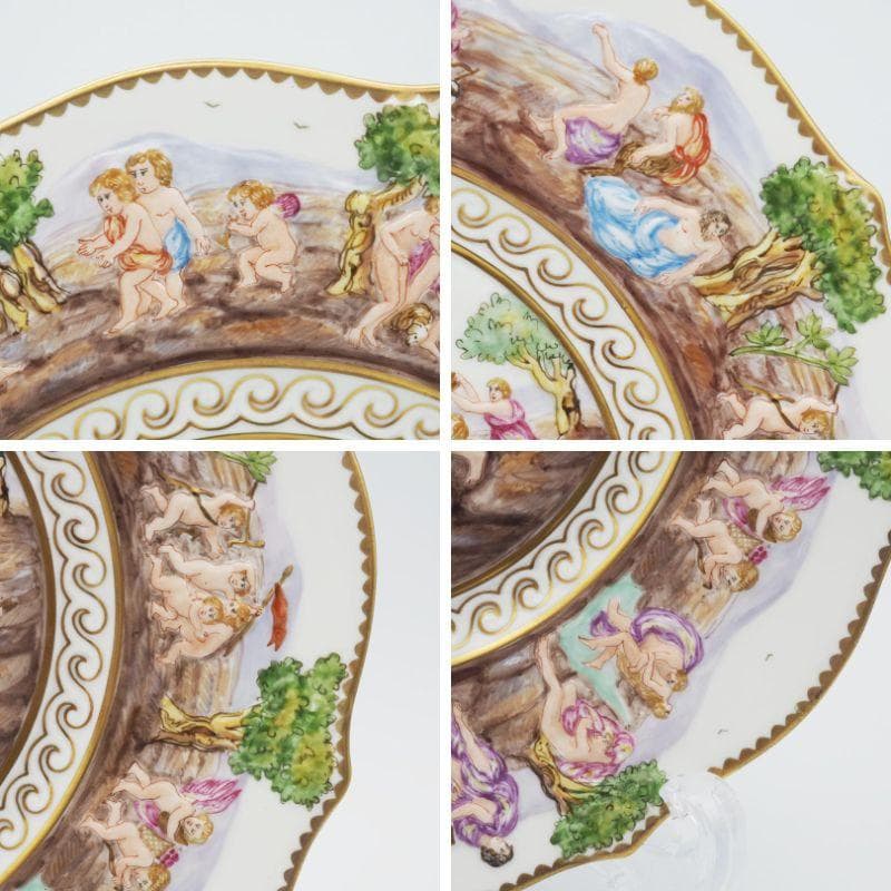 リチャードジノリ カポディモンテ プレート 22cm カラーレリーフ #4