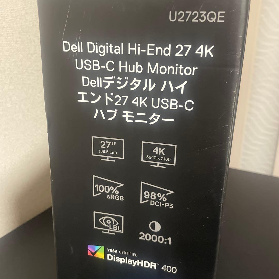 Dell U2723QE 27インチ 4K USB-Cハブモニター