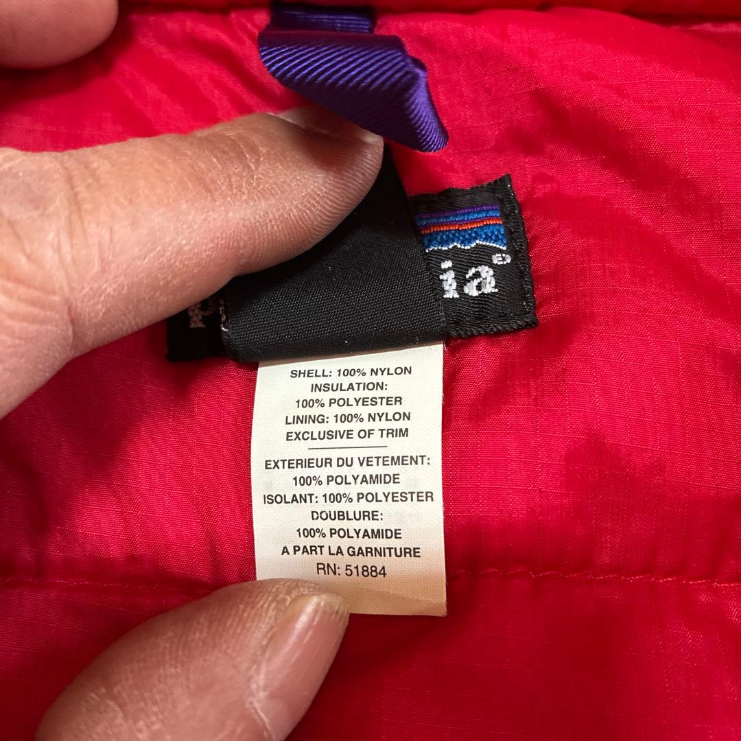 patagonia パフボール　ハーフジップベスト　超美品