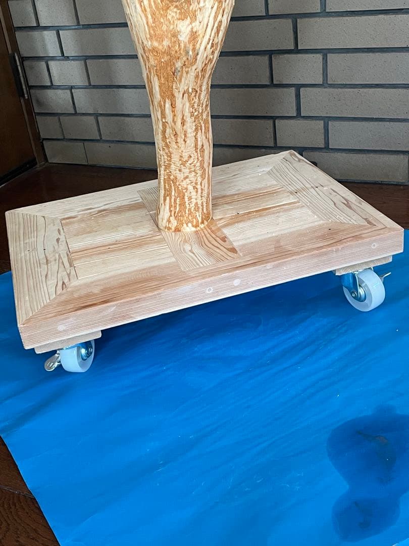 木製鳥用止まり木 多枝構造 移動可能