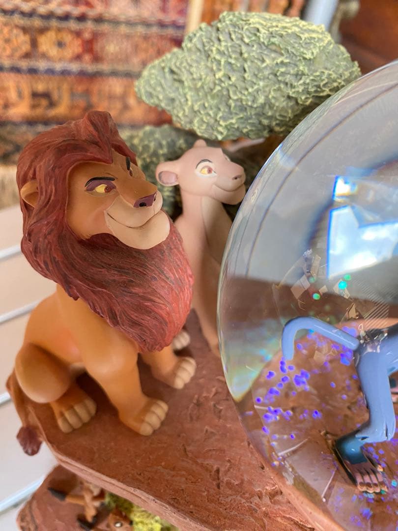 25周年記念限定品　ライオンキングキング・スノーグローブ　オルゴール　レア