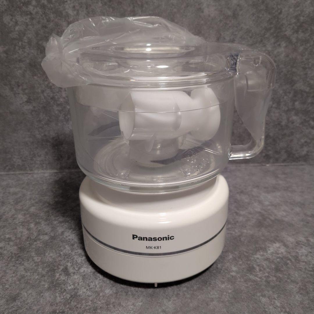 Panasonic　パナソニック フードプロセッサー MK-K81-W