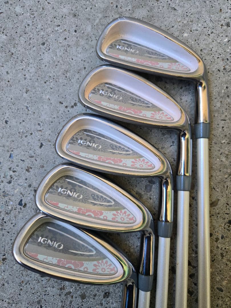 IGNIO　イグニオ　レディースゴルフ10本セット　FLEX-L　初心者ゴルフ