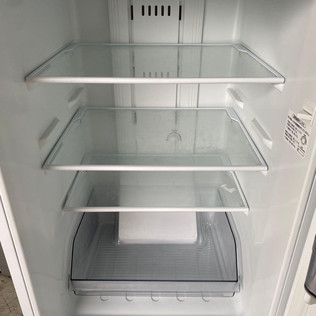 東芝 ノンフロン冷凍冷蔵庫 GR-S15BS(W) 2021年製 白 生活家電