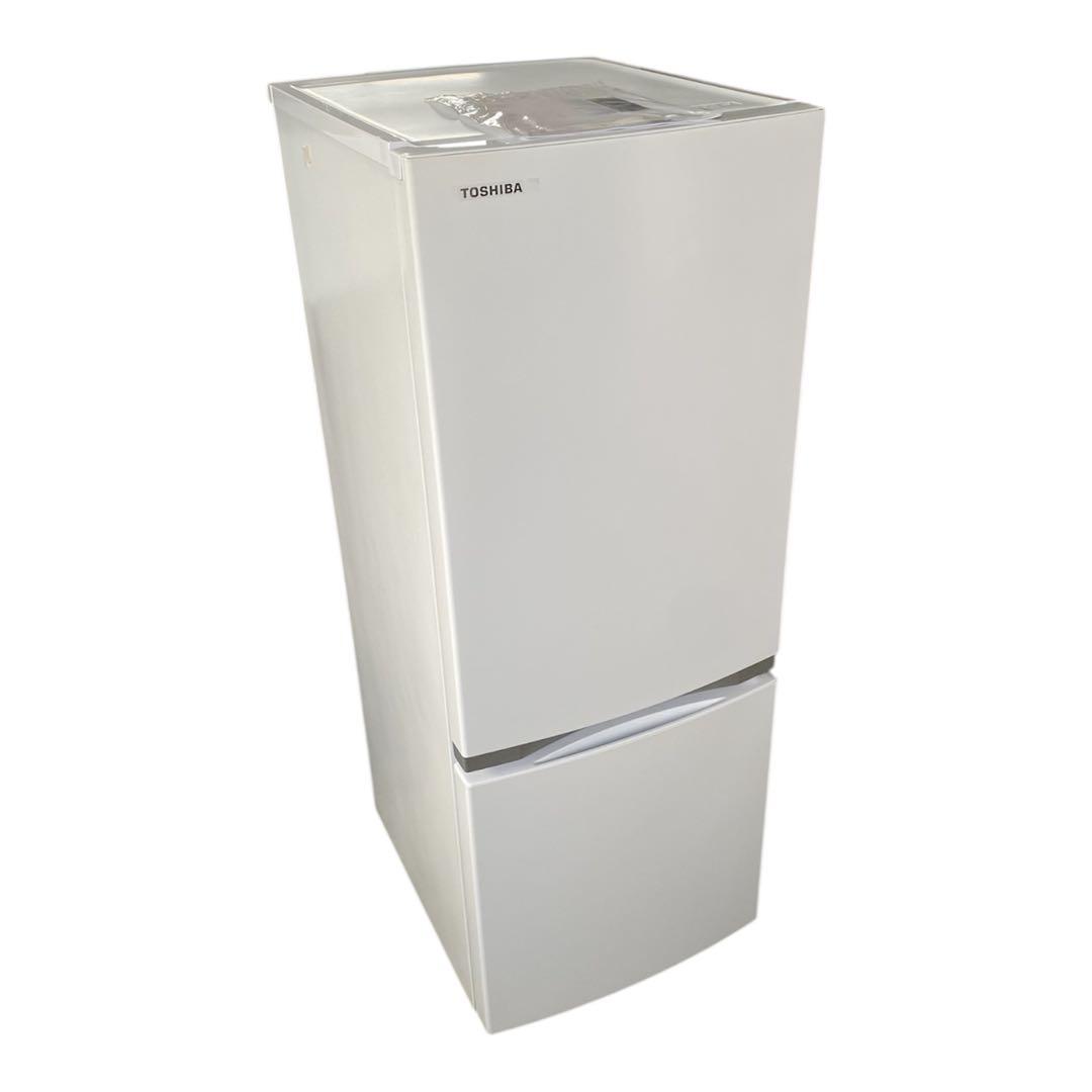 東芝 ノンフロン冷凍冷蔵庫 GR-S15BS(W) 2021年製 白 生活家電