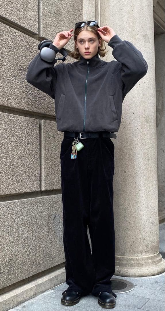 CountryMoment  bonbon ジャケット フリース リバーシブル