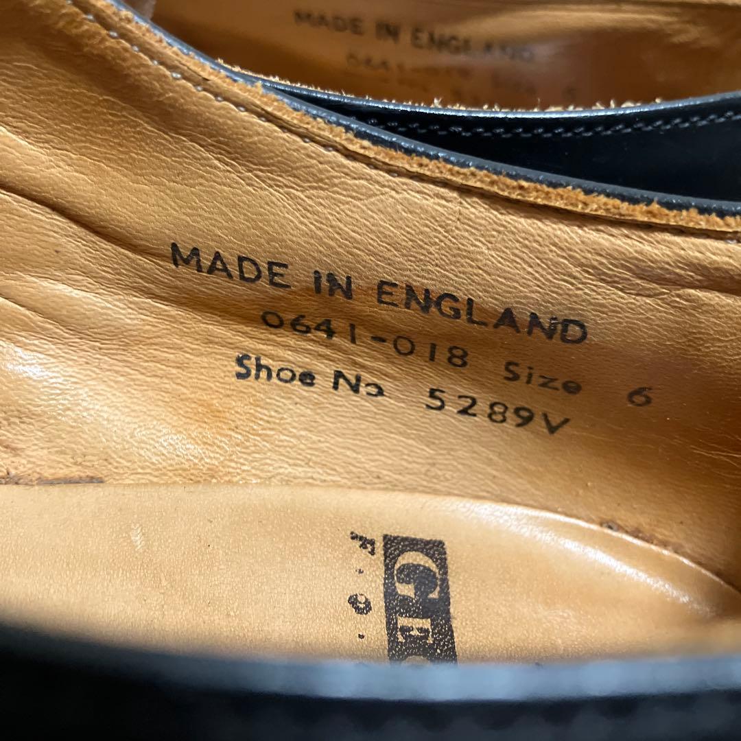 E COX ジョージコックス ラバーソール ギブソン 英国製 UK6