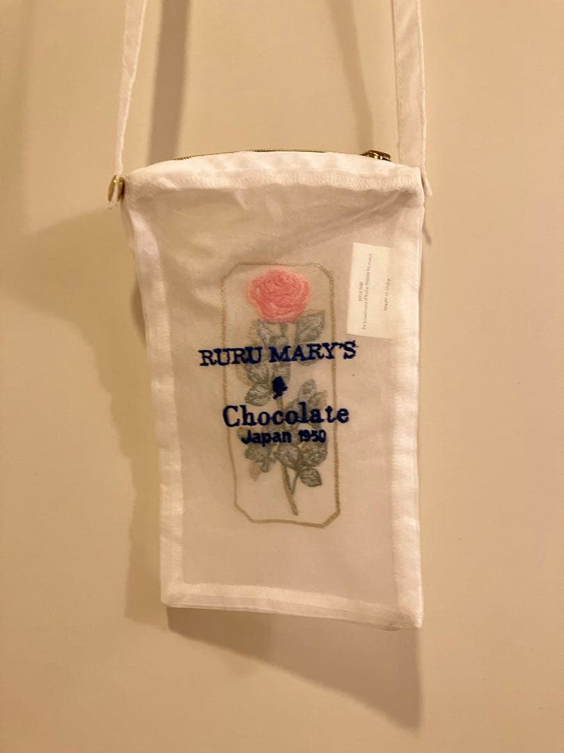 ブリジットタナカ　RURU MARY'S バラ　ローズ　スマホショルダーバッグ