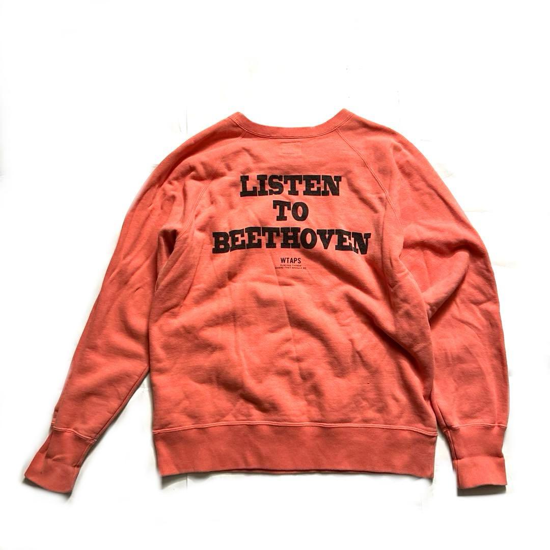 希少WTAPS×PEANUTSベートーヴェントレーナー染み込みプリント14S/S