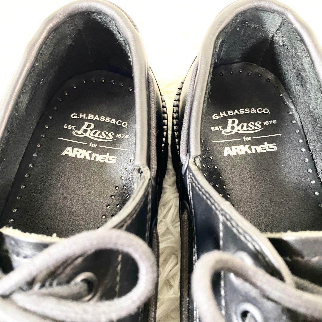美品G.H.BASS ARKnets別注 RANGER MOC デッキシューズ