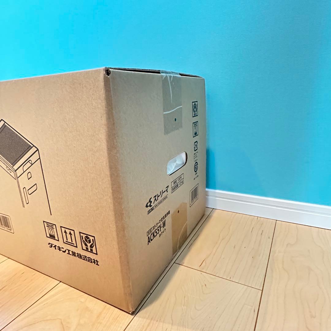 ダイキン 加湿 空気清浄機 ストリーマー ACK55Y-W 25畳 リモコン付