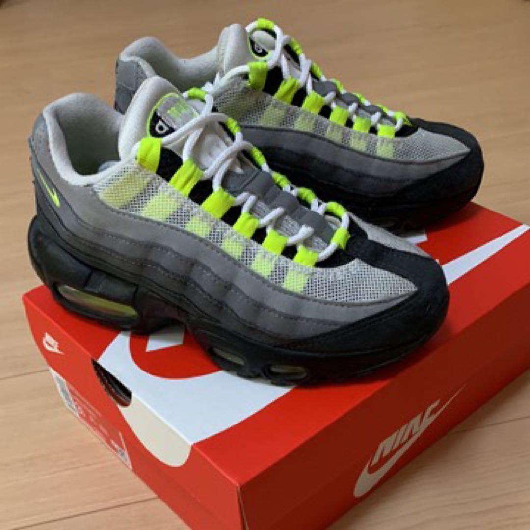 夏休み限定価格　正規購入 エアマックス95 イエローグラデ 2020 イエグラ