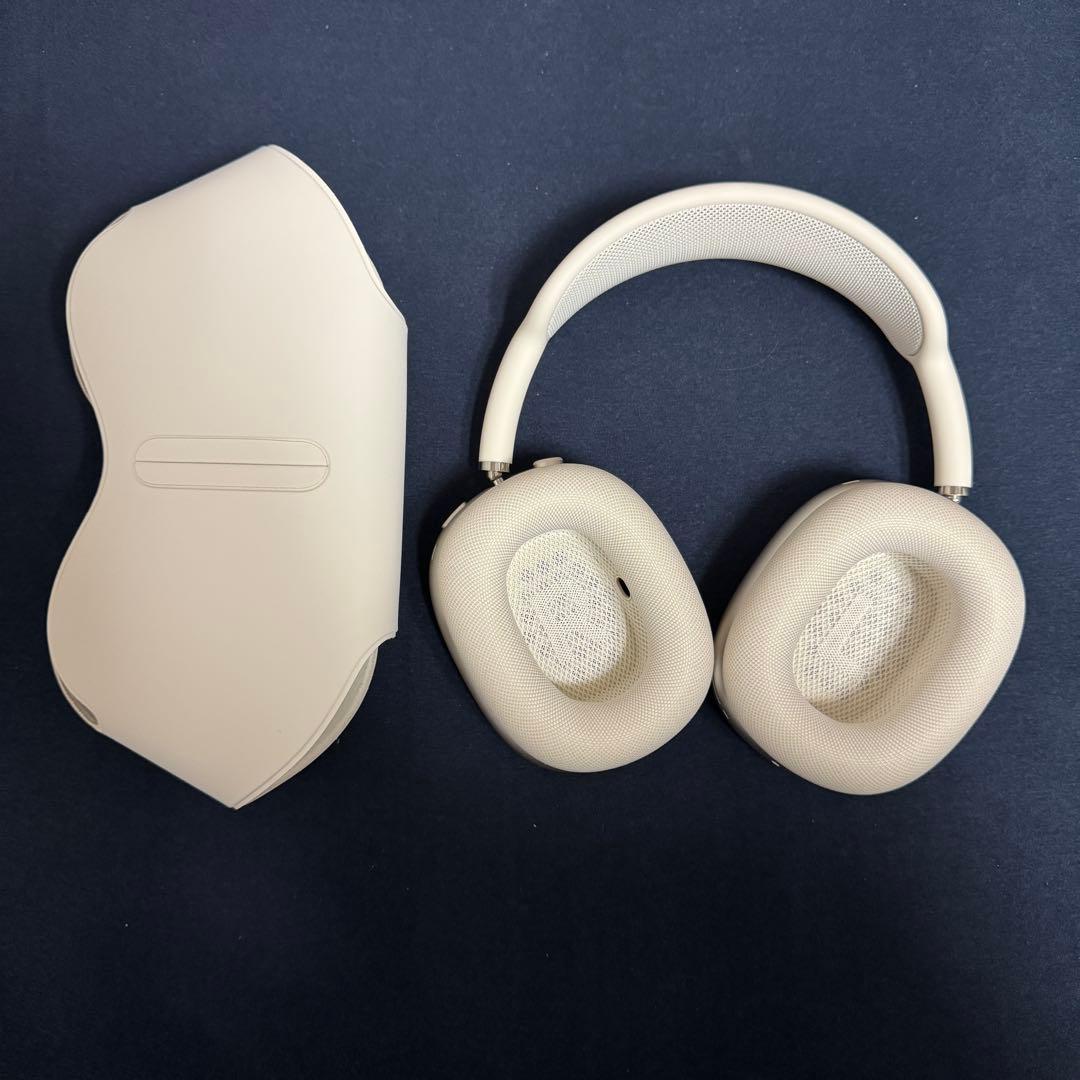 AirPods Max スターライト 本体（＋箱、付属品）