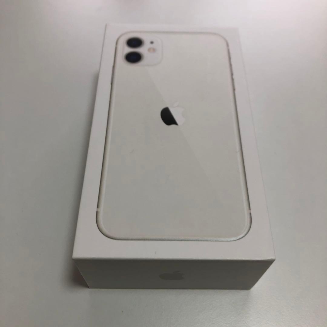 （中古品）Apple iPhone 11 ホワイト 本体